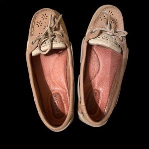 6.5 Sperrys - Rosefish Linen/Oat
